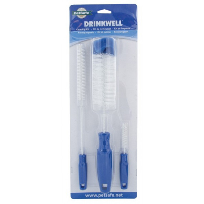 PetSafe Drinkwell Cleaning Kit, sis. 3 erikokoista pulloharjaa