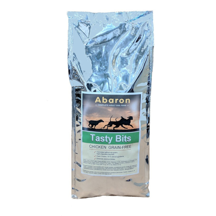 Abaron Tasty Bits Grain Free puolipehmeä koiranruoka 1,5kg