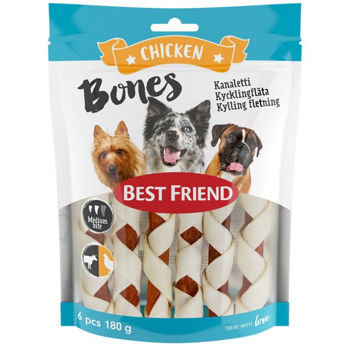 BF Bones kanaletti 12cm 6kpl 180g