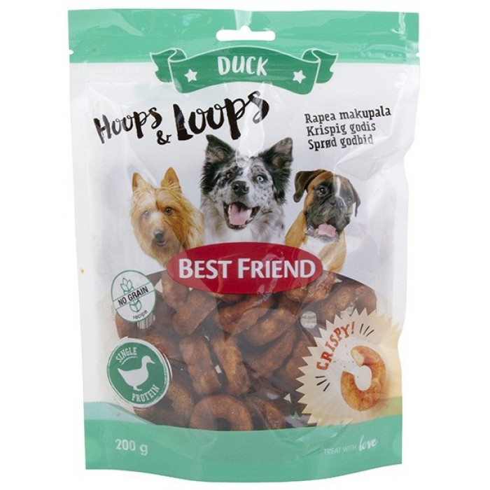 Best Friend Hoops & Loops rapea ankkamakupala 200g