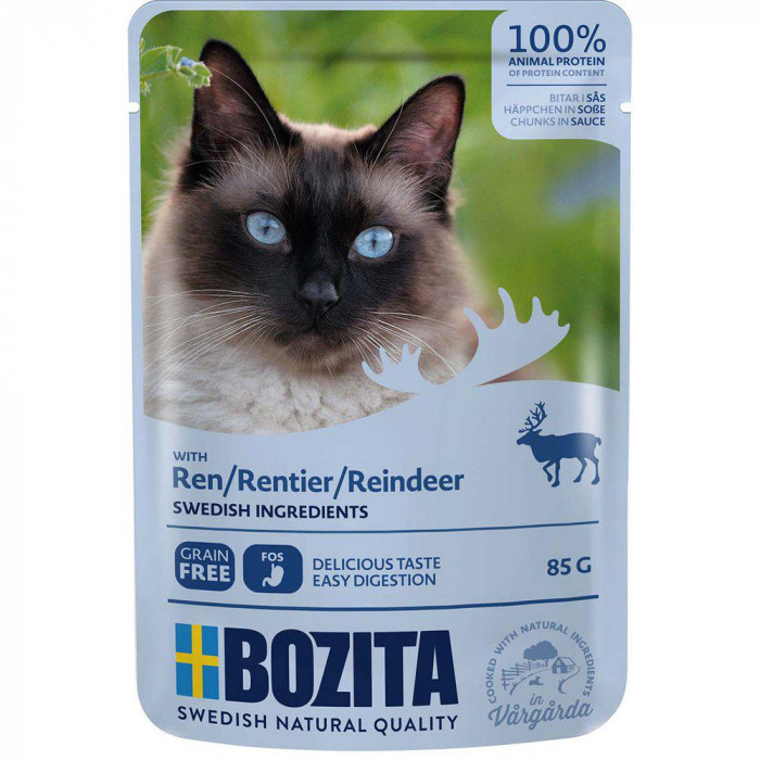 Bozita Ren, kastikkeessa poroa 85g