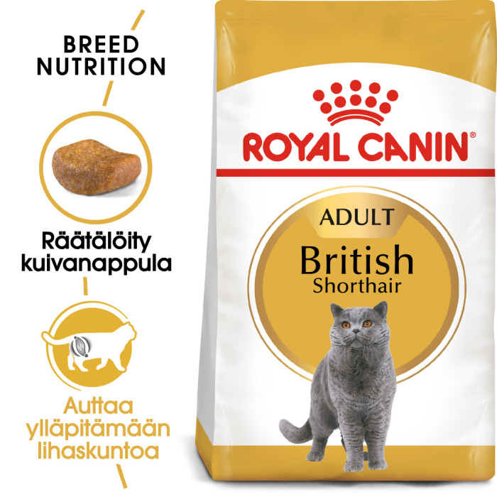 BREED British Shorthair Cat Adult 2kg
