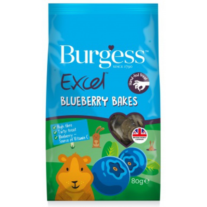 Excel Baked Treats Blueberry 80g