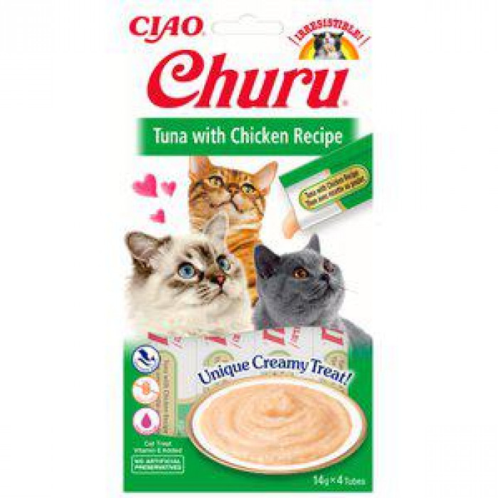 Churu Tuna with Chicken Recipe - Unique Creamy Treat!