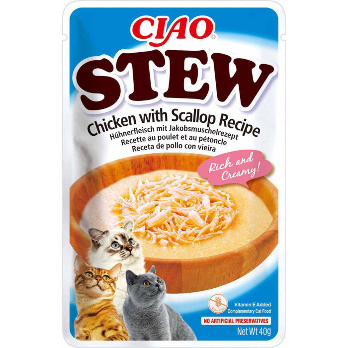 CIAO Stew chicken with Scallops 40g