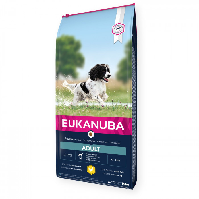 Eukanuba dog adult medium 15kg
