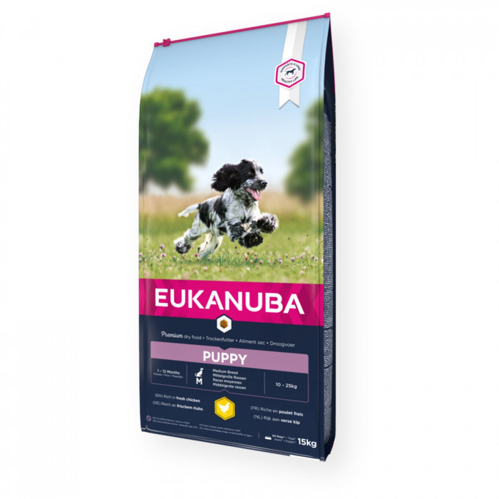 Eukanuba dog puppy medium 15kg