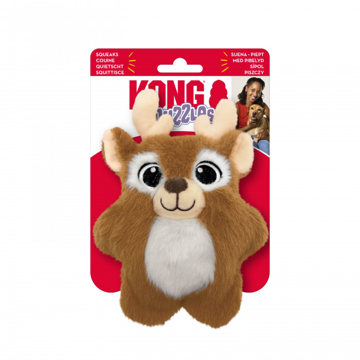 Kong Holiday Snuzzles Reindeer