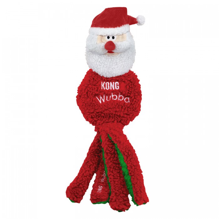 Holiday Wubba Flatz Santa Large