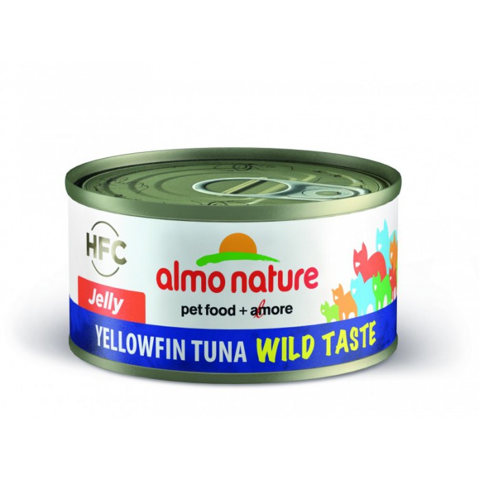 Almo Nature Cats Wild Taste Jelly keltaevätonnikala 70g