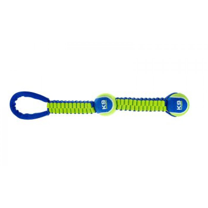 ZS K9 twist-tug vetolelu kahdella pallolla 49cm