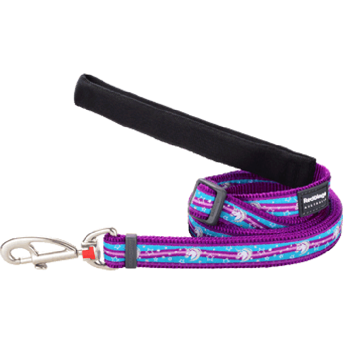 Koiran talutin - Design Unicorn Purple