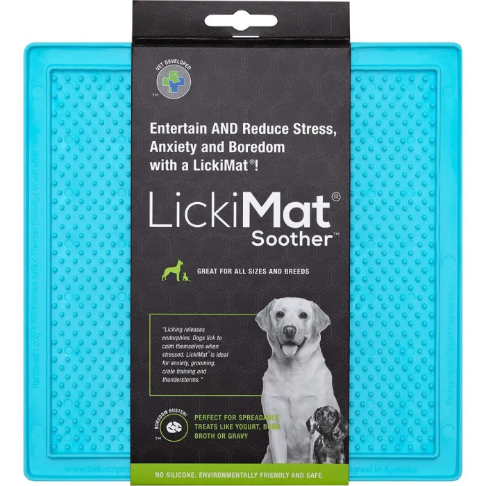 LickiMat Buddy nuolumatto aktivointiin 20*20cm (turkoosi)