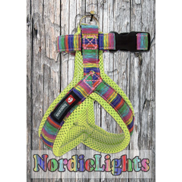 Nordic Lights Mesh Y-valjas, lime