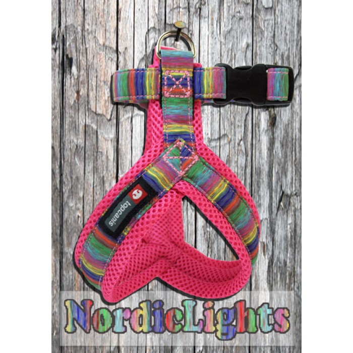 Nordic Lights Mesh Y-valjas, pinkki