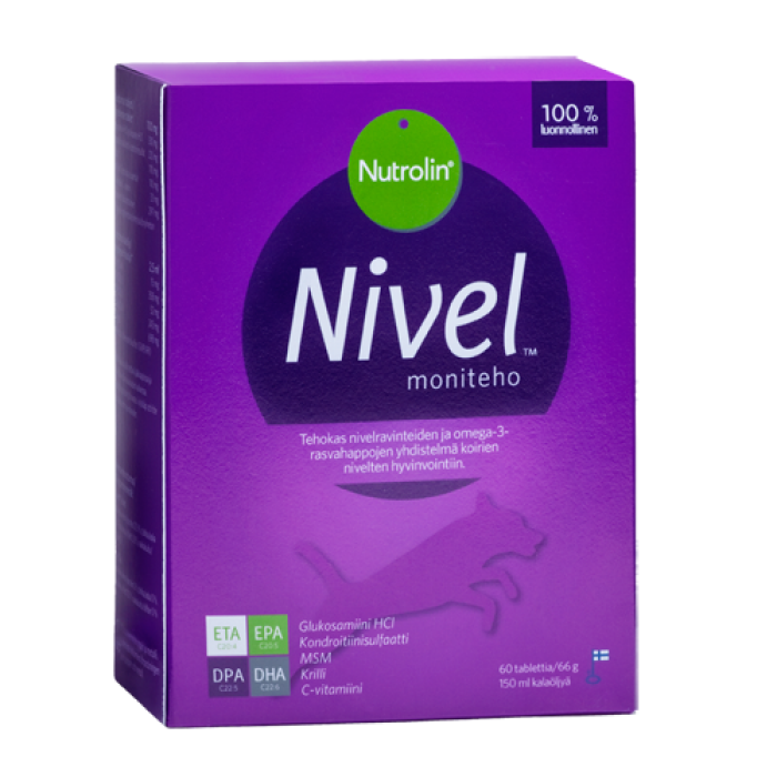 Nutrolin Hip & Joint 150ml + 60 tablettia