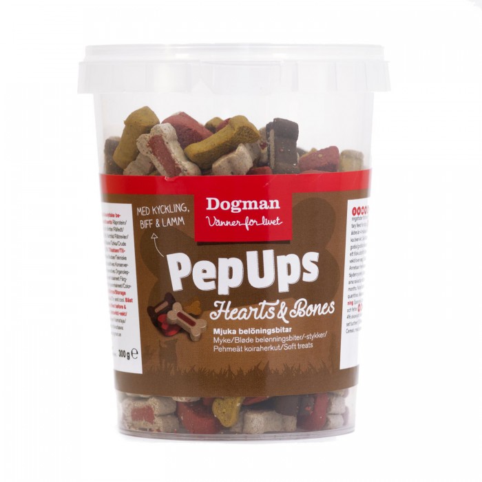 Pep Ups Hearts o Bones mix 300g