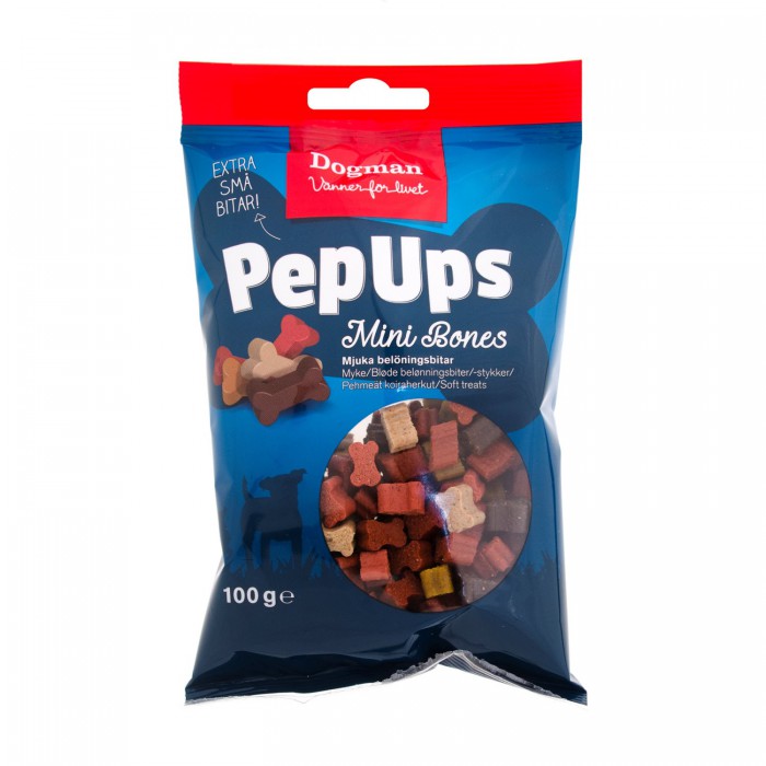 Pep Ups Mini Bones 100g