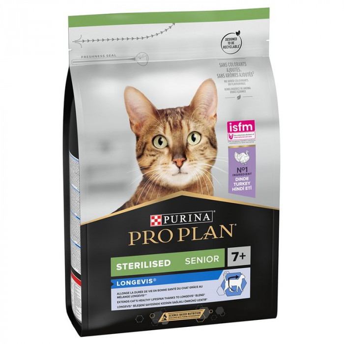 Purina Pro Plan Cat Sterilised 7+ Turkey 1,5kg
