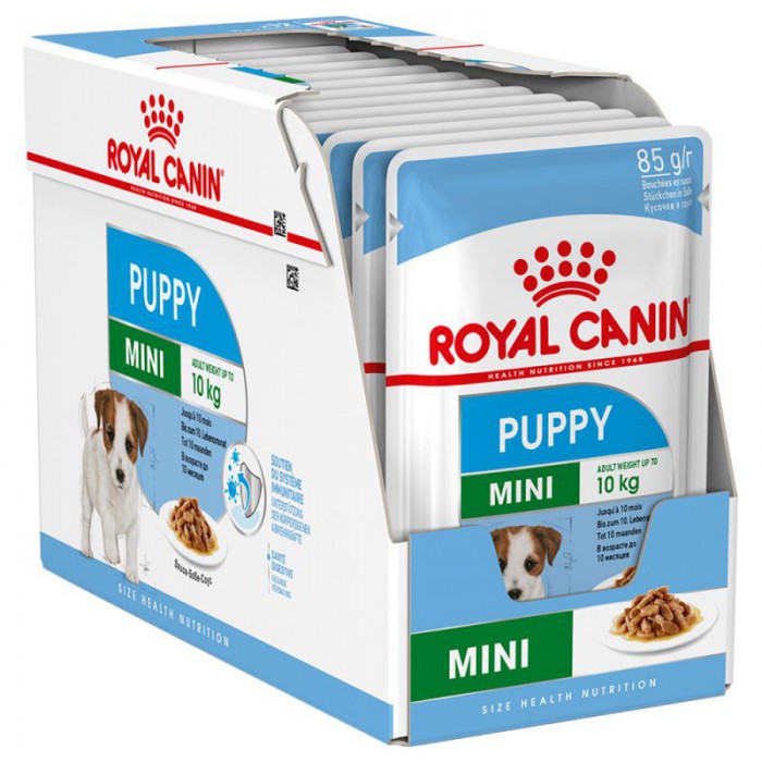 Royal Canin säilykeruoka Mini Puppy 1-10kg 12x85g