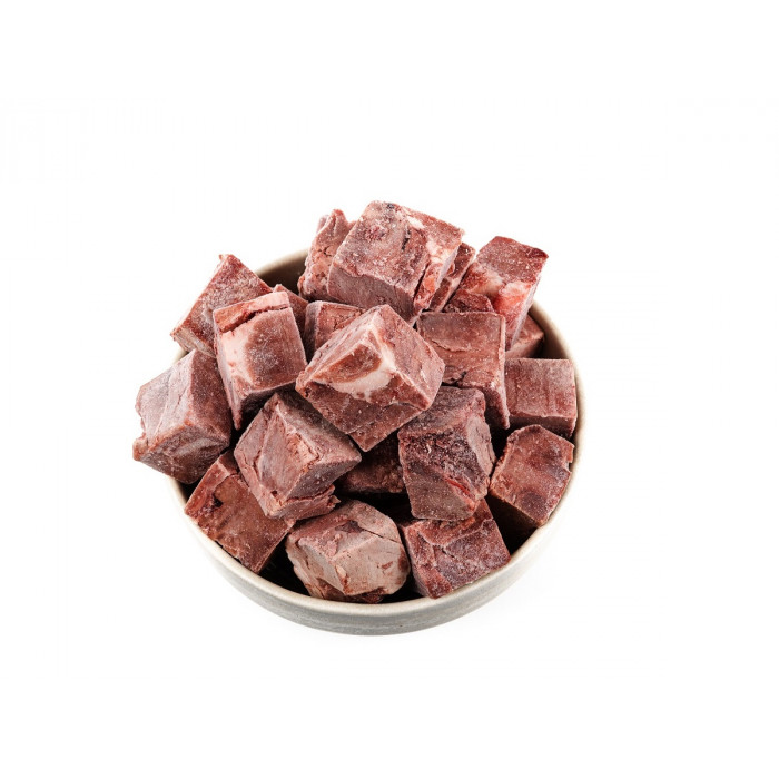 Tessu raakaruoat, Possunsydänkuutio 1000 g