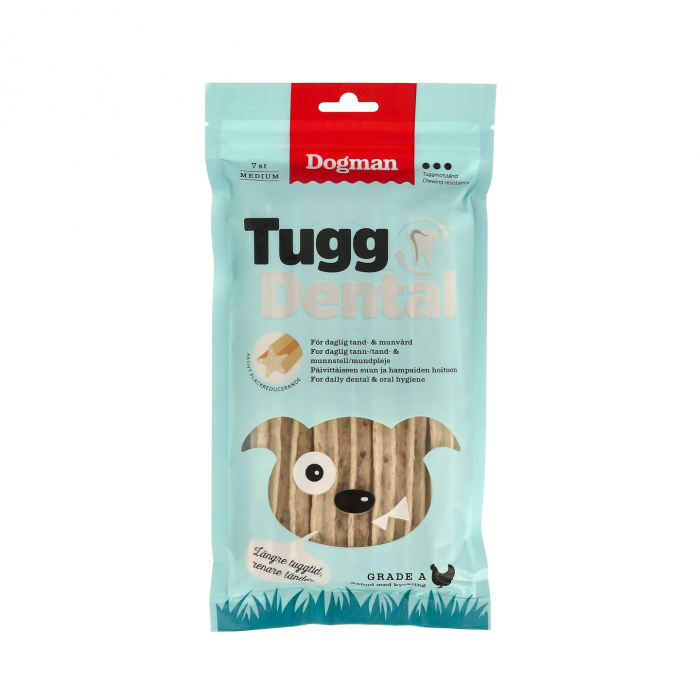 Dogman Tugg Dental kanalla M 7kpl (160g)