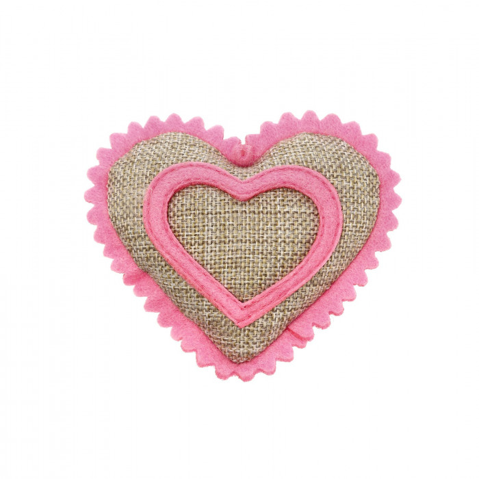 Valentine´s Day lelu Juutti sydän, kissoile 10cm