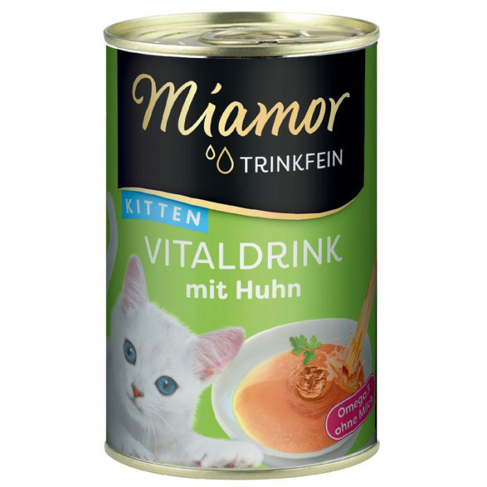 Miamor Vitaldrink Kitten kana 135ml