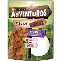 AdVENTuROS 90g Strips metsäkauriin makuinen makupala koiralle