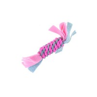 Little Rascals Fleecy Rope Coil Pink