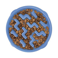 OH Fun-Feeder Slo-Bowl Medium/Mini sininen (19*19cm)