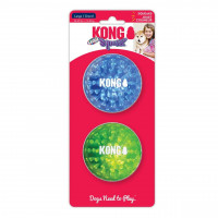 Kong Squeezz Geodz Ball 2kpl/pk 7,5cm