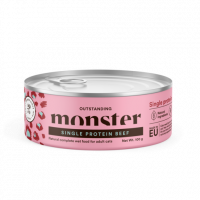 Monster Single Protein with Beef 100g kissan purkkiruoka