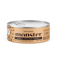 Monster Single Protein Turkey 100g kissan purkkiruoka