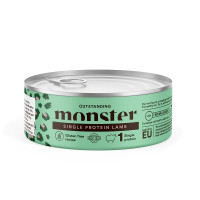 Monster Single Protein Lamb 100g kissan purkkiruoka
