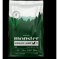 Monster Dog Grain Free Singles Lamb 2kg