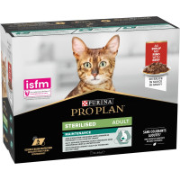 Purina Pro Plan säilyke Delicate Cat naudanlihaa 10x85g (850G)