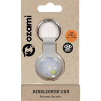 Airblinker vilkku, harmaa 4x2x1,8cm