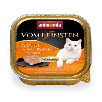 Animonda vF herkkutäytteellä kana, pihvi + porkkanat 6*100g