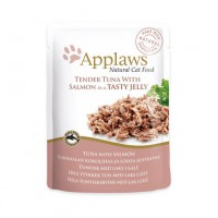 Applaws märkäruokapussi, tonnikala & lohi in a Tasy Jelly 70g