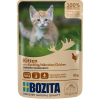 Bozita KITTEN Kyckling, helposti sulavaa kanaa 85g