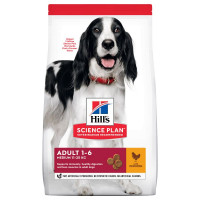 Hill´s Science Plan Adult 1-6v. Medium Chicken 2,5kg
