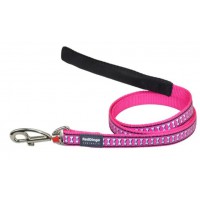 Koiran talutin Reflective, Hot Pink