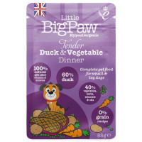 LBP Traditional Duck & Vegetable dinner for dogs 85g
