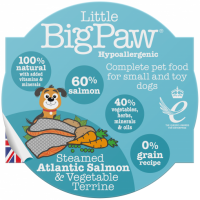 LBP Traditional Atlanticsalmon & Vegetable dinner for dogs 85g