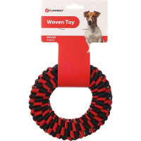 Koiran lelu Woven Toy black/red 20cm