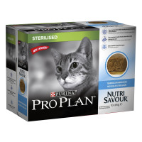 Purina Pro Plan terriini Sterilised Cat Turska 10x85g (850G)